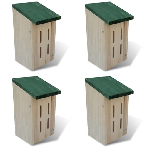 Rantry 4-teiliges Set Schmetterlingshaus 14 x 15 x 22 cm, Innenmöbel für Wohnzimmer, Büro, Schlafzimmer von Rantry