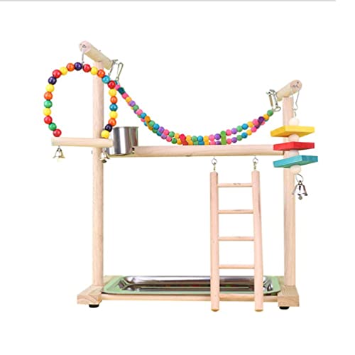 Klettern Spielzeug Für Vögel Haustier Klettern Dekoration Schaukel Training Barsch Papageien Käfig Spielzeug Gym Kauspielzeug Playstand Papageien Leiter Für Vögel Große Vögel von Ranuw