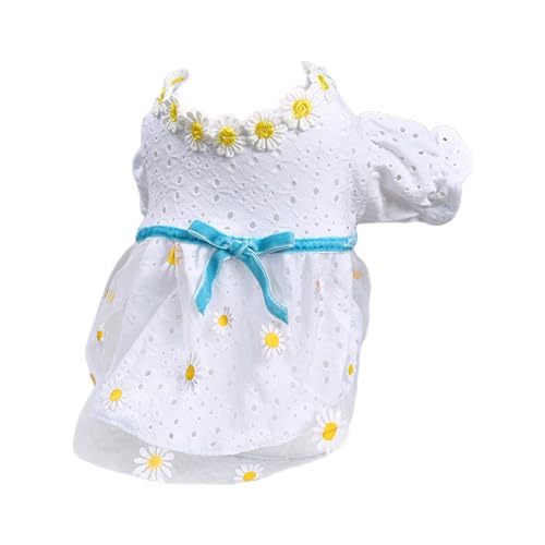 Pet Costume Dress Small Dog Clothes Cute Outfits For Cats Only Dress Up Clothing Cute Daisies Apparel For Girl Dogs Cats Outfits Dress For Cats Only Females Girl Dog Costumes Apparel For Small Dogs von Ranuw