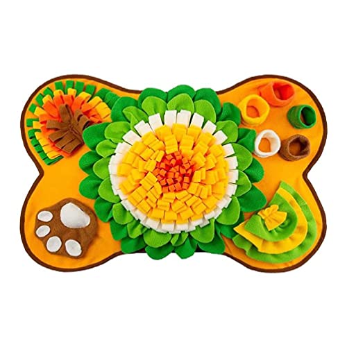 Pet Dog Snuffle Pad Slow Feeding Treats Pad Slow Feeders Sniffing Mat Non-Slip Puzzle Mat For Langeweile Cats Dog Dog Supplies For Medium Dogs Dog Supplies For Small Dogs Dog Supplies Accessories von Ranuw