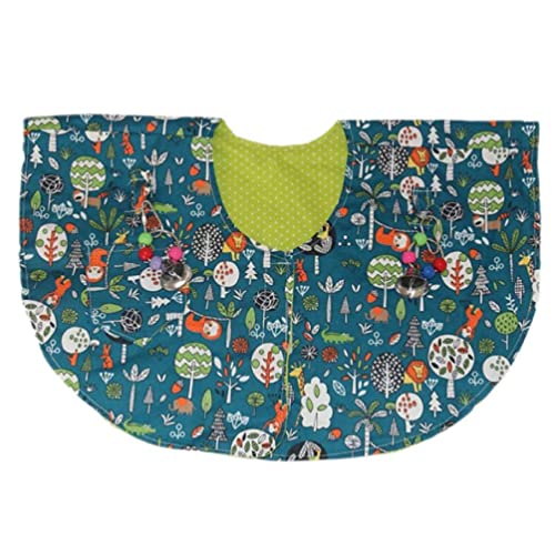 Ranuw Anti-Kratzer Vogel Schulter Protector Cape Anti-Vogel Poops Schulter Pad Schutz Schal Mit Spielzeug Für Vogel Papagei Papagei Anti-Kratzer Schulter Cape von Ranuw