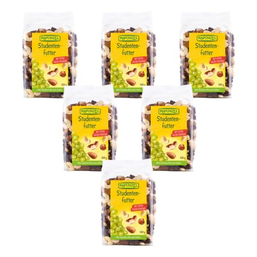 Rapunzel - Studentenfutter - 0,5 kg - 6er Pack von Rapunzel Naturkost