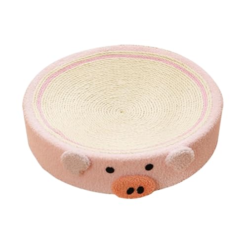 Katzenkratzer Pad, Katzennägel Matte, Katzenboden Kratzbrett Indoor Cat Claw Grinder Scratcher Bett, Krallenschärfen Katzenspielzeug mit Obst Design, Möbelschutz für Sofa, Tisch, Bett, Teppich von Raxove