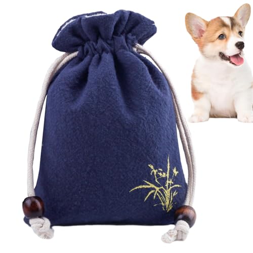 Raxove Aschebeutel für Hunde, Aschebeutel für Haustiere | Beutel für Katzenasche mit Kordelzug-Design - Leichte Memorial-Hundetaschen, Andenken-Hunde-Asche, Katzen-Haustier-Asche-Beutel, von Raxove