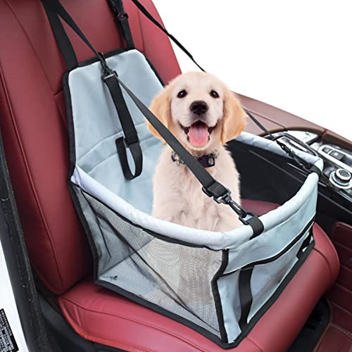 Raxove Autositz für Hunde, Atmungsaktiver Hundesitz auf Auto-Armlehne, Hunde-Reise-Auto-Rücksitze mit rutschfester Unterseite, bequeme und sichere Haustiertaschen für kleine mittelgroße Hunde von Raxove