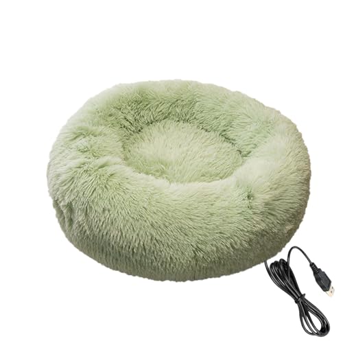 Raxove Haustier-USB-Heizbett, Thermo-Schlafsack, Bomber für Hunde, weiche und bequeme Haustier-Heizkissen für Katzen, warmer Haustierkorb, Nest, Zwinger für kleine Hunde und Katzen von Raxove