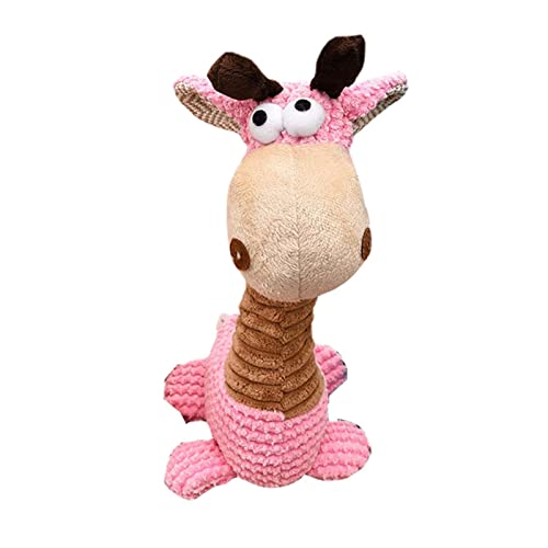 Raxove Hundespielzeug Giraffe, interaktives Hundespielzeug, Welpen-Hundespielzeug, lustiges quietschendes Hundespielzeug, Hundespielzeug für kleine, mittelgroße und große Hunde und Welpen von Raxove