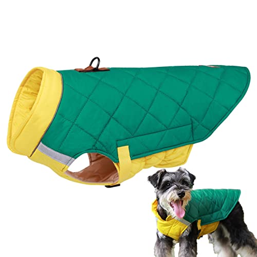 Raxove Hundemantel, Schneejacke, Hundepullover, dehnbare Weste, Pullover, Hundejacke, Mäntel mit reflektierenden Streifen, Hundekleidung für kleine und mittelgroße Hunde von Raxove