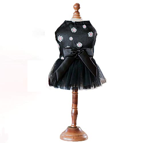 RayMinsino Bowknot Gaze Rock Prinzessin Kleid Blumenkleid Mädchen Pettiskirt Katze und Hund Kostüm von RayMinsino