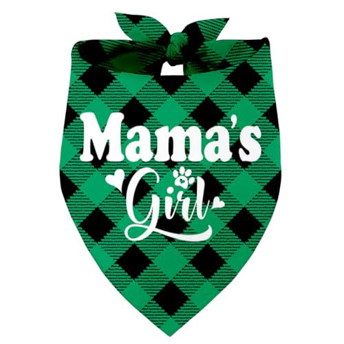 Mama's Girl Hundehalstuch, Hundehalstuch, Geschenk für Hundeliebhaber, Geburtstag oder Weihnachten, für kleine, mittelgroße und große Hunde (M3) von Razpah