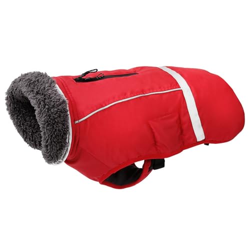 Rdxanc Warmer Hunde-Wintermantel, reflektierende Hundejacken, Hundepuffer, Jacken, Hundeoberbekleidung, geeignet für kleine und große Hunde von Rdxanc