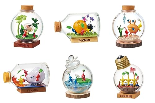 Re-Ment Pikmin Terrarium Collection, Box Product, ca. H 3.1 x B 5.5 x D 3.1 Zoll (80 x H) von Re-Ment