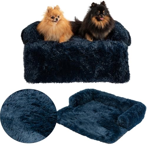 Rea, PuppyJoy Weiches Haustierbett Pj-020 SBlue, Bequemer Schlafplatz für kleine und große Fellnasen - 76X76X16CM Rea, PuppyJoy Weiches Haustierbett Pj-020 SBlue, Bequemer Schlafplatz für kleine und große Fellnasen - 76X76X16CM von Rea
