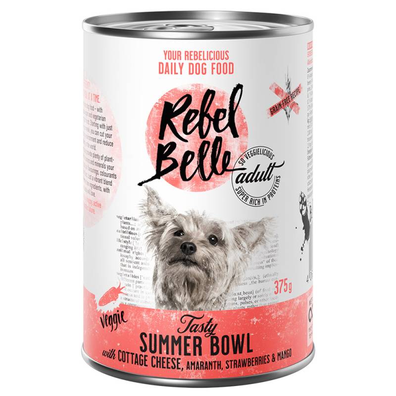 16 + 8 gratis! 24 x 375 g /24 x 750 g Rebel Belle  - Tasty Summer Bowl - veggie (24 x 375 g) von Rebel Belle