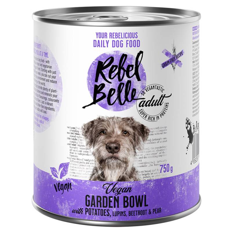 Rebel Belle Adult Vegan Garden Bowl - vegan 6 x 750 g von Rebel Belle