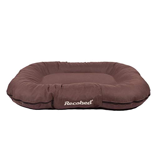 Recobed Hudebett Baltic Schlafplatz Hundeliege Codura Braun L (125cm x 90cm) von RecoBed