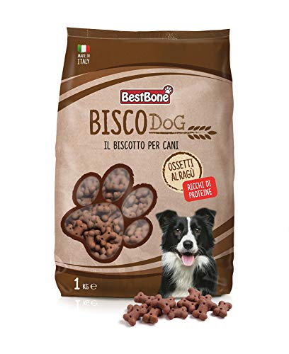 Bestbone Biscodog Goodmorning Leckere und knusprige Ragu-Kekse für proteinreiche Hunde - 1 kg von Record