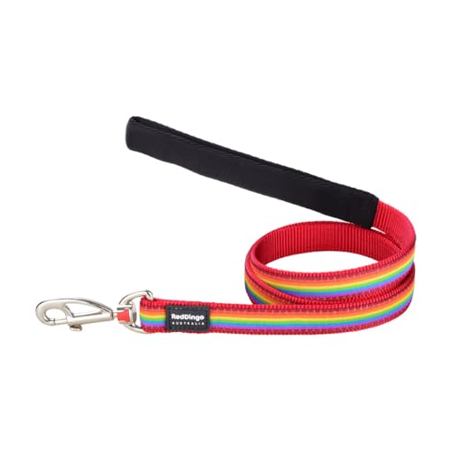 Red Dingo Hundeleine Style Rainbow 15mm x 120cm von Red Dingo