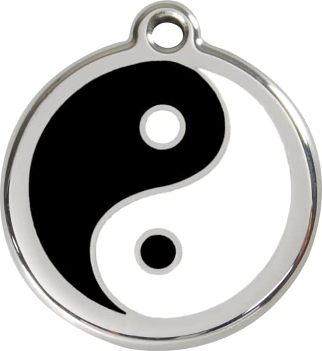 Red Dingo Hundemarke Yin Yang inklusive Gravur (L) von Red Dingo