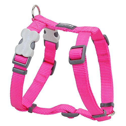 Trilus DH-ZZ-HP-15 Nylon Hundegeschirr, hot pink, S von Red Dingo