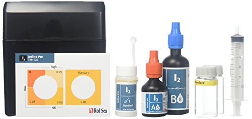 Red Sea Saltwater Iodine Pro Test Kit for Aquarium 50 count von Red Sea