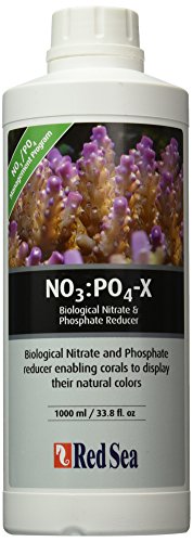 Red Sea NO3:PO4-X Nitrat- und Phosphatreduzierer 1000ml | Für Riff- und Fischaquarien | Kontrollierte Nährstoffreduzierung für optimales Korallenwachstum von Red Sea