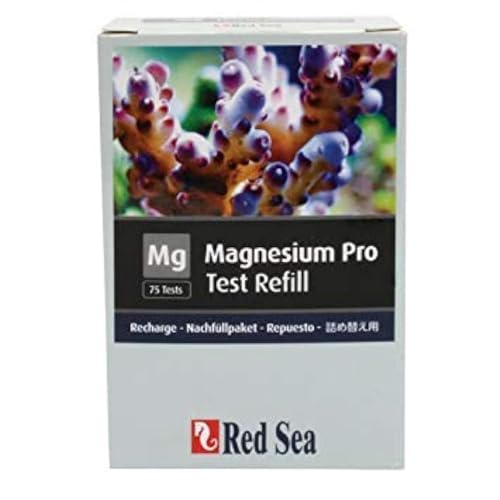 Red Sea Fish Pharm are21416 Reagenz Magnesium Pro Refill-Kit Für Aquarium, 100 Tests von RED SEA FISH PHARM