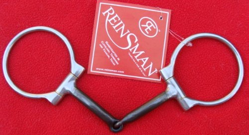 Bit Reinsman Snaffle Bit Offset Dee 12,7 cm von Reinsman