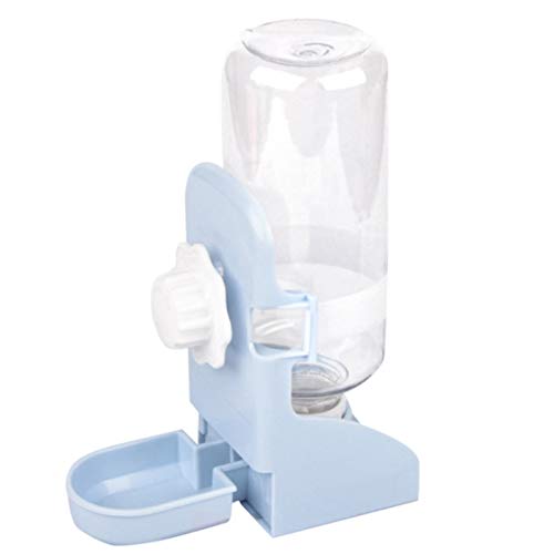 Reionppy 500ML Haustier Papageien Trinker Taube Kaninchen Trinkwasser Schüssel Hund Käfig Wasser Dispenser Gerät von PONLEE