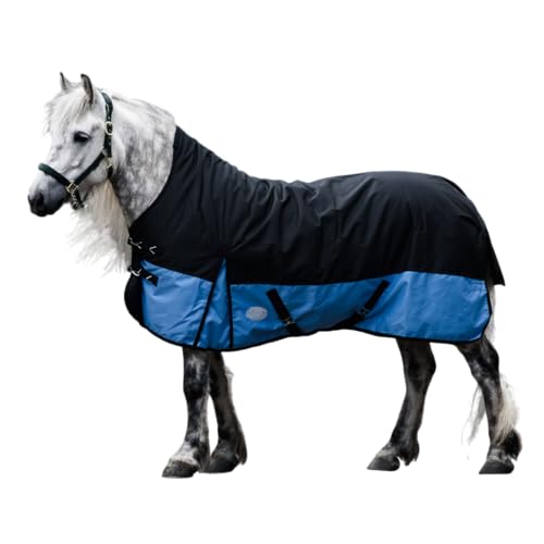 Pferdedecke 1200D High Neck 50g, 100g, 200g Weidedecke Winterdecke Regendecke Turnout : 100g Red/Black 155 von ReitsportPlus