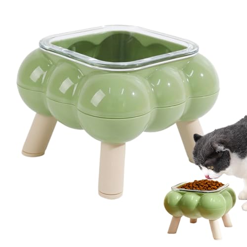Renchey Erhöhte Katzenschüssel - Erhöhte Kätzchenschüssel - Hochbeiniger Wassernapf Anti-Schwarzkippe Futterautomat Für Fütterung Und Trinken Haushalt Unterwegs Renchey Erhöhte Katzenschüssel - Erhöhte Kätzchenschüssel - Hochbeiniger Wassernapf Anti-Schwarzkippe Futterautomat Für Fütterung Und Trinken Haushalt Unterwegs von Renchey