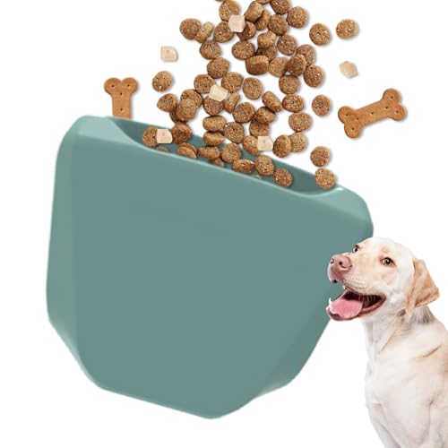 Renchey Leckerlibeutel aus Silikon für Hunde, Snackbeutel für Hunde - Geruchloser Leckerlihalter für das Hundetraining - Leckerli-Beutel für das Welpentraining, Reisetasche, tragbarer von Renchey