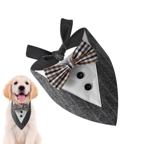 Renopfect Hundehalstuch für kleine Hunde, Bandana für Hunde,Modischer Hundehalstuch-Dreiecks-Hundeschal | Haustier-Dreiecksschal, atmungsaktive Hundetaschentücher für Partys, Hochzeiten, Fotografie von Renopfect