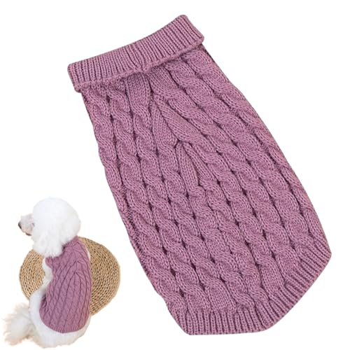 Renopfect Hundepullover - Warmer Strickpullover Für Katzen,Weicher Leichter Tierpulli Für Welpen Kätzchen Mädchen Renopfect Hundepullover - Warmer Strickpullover Für Katzen,Weicher Leichter Tierpulli Für Welpen Kätzchen Mädchen von Renopfect