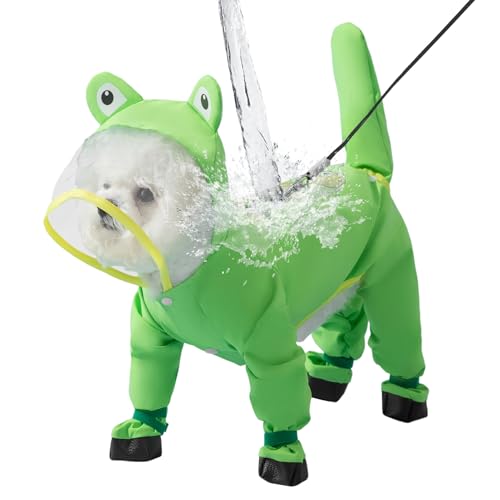 Renopfect Regenjacke Für Hunde | Regenjacke mit Kapuze für große Hunde | Schwanz & Pfotenschutz Für Kleine Mittelgroße Große Schnee Gewitter Kaltes Wetter Tägliche Spaziergänge Renopfect Regenjacke Für Hunde | Regenjacke mit Kapuze für große Hunde | Schwanz & Pfotenschutz Für Kleine Mittelgroße Große Schnee Gewitter Kaltes Wetter Tägliche Spaziergänge von Renopfect