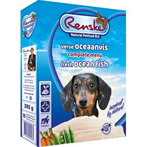 RENSKE - FRISCHES FLEISCHFUTTER FÜR HUNDE MIT FISCH - 10 x 395 g von Renske