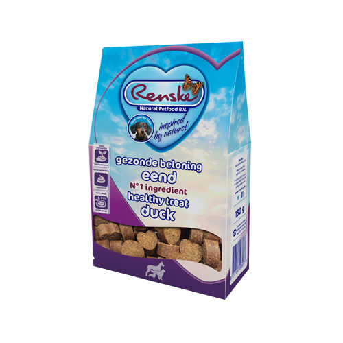 Renske Gesunde Leckerlies - Ente - 150 g von Renske