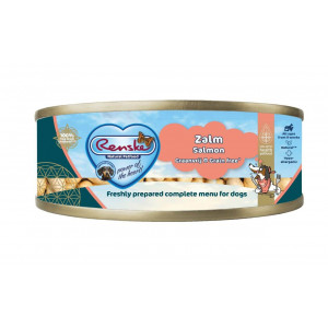 Renske Lachs getreidefreies hypoallergenes Hunde-Nassfutter (Dosen 95 gr) 1 Palette (24 x 95 g) von Renske