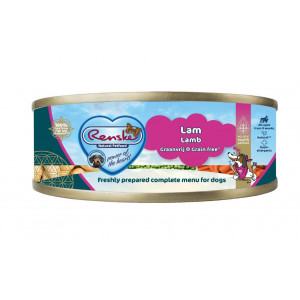 Renske Lamm getreidefreies hypoallergenes Hunde-Nassfutter (Dose 95 gr) 2 Paletten (48 x 95 g) von Renske