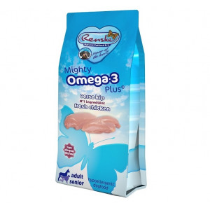 Renske Mighty Omega 3 Plus Adult/Senior Huhn & Reis Hundefutter 15 kg von Renske