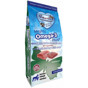 Renske Mighty Omega 3 Plus Truthahn mit Ente Hundefutter 15 kg von Renske