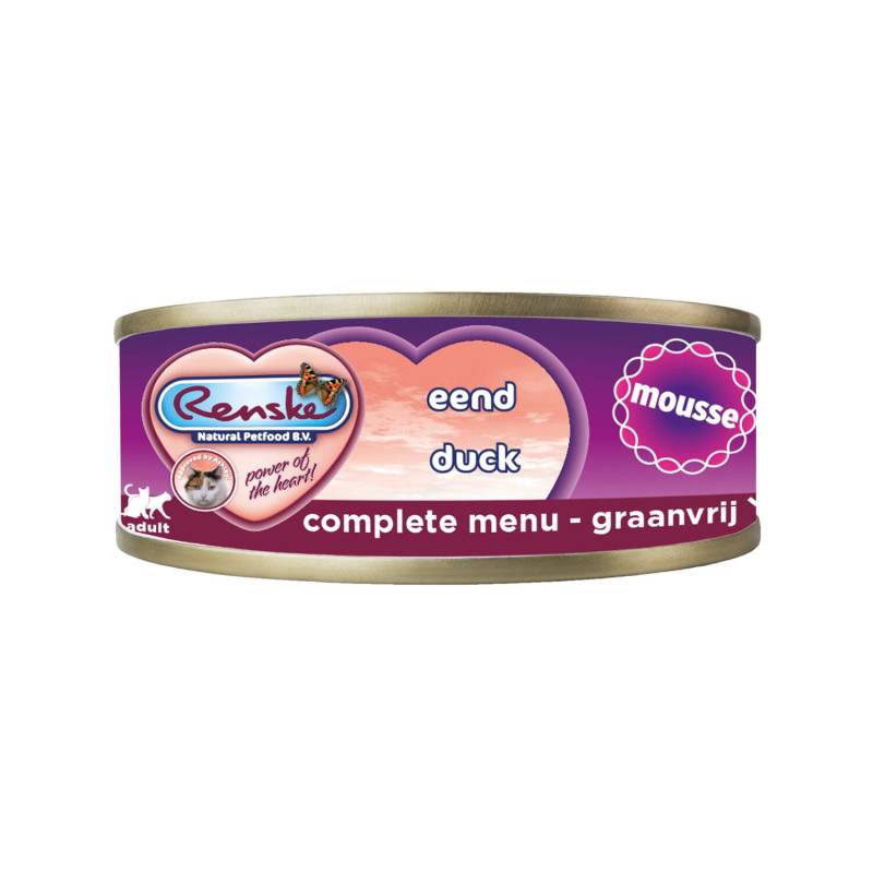 Renske Mousse - Ente - 24 x 70 g von Renske