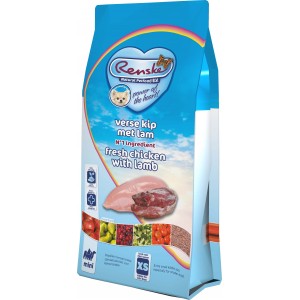 Renske Super Premium Adult Mini Huhn & Lamm Hundefutter 2 kg von Renske