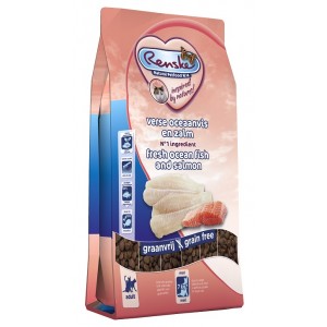 Renske Super Premium Adult Maxi 7+ kg Ozeanfisch und Lachs Katzenfutter 1,5 kg von Renske