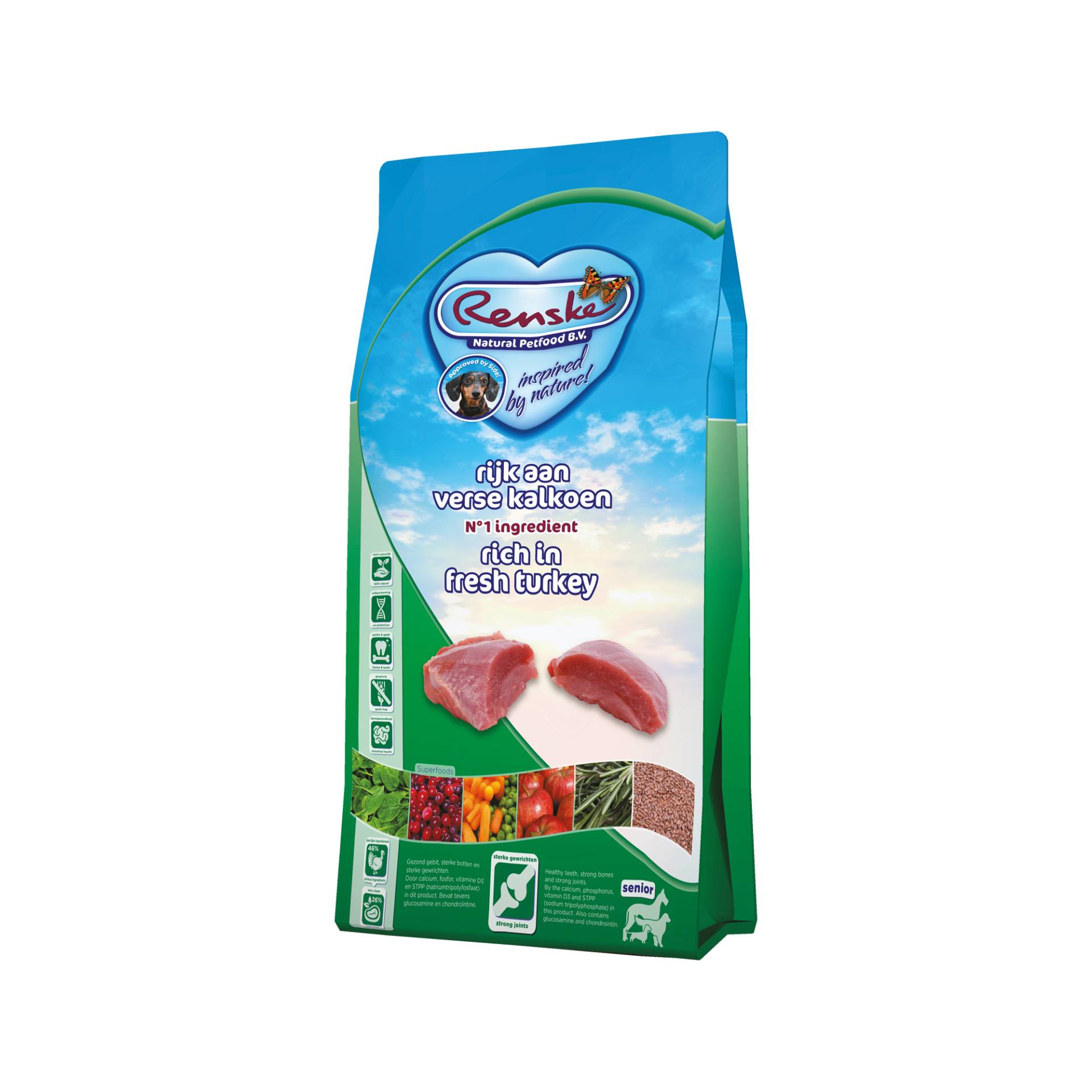 Renske Super Premium Senior Getreidefrei Hundefutter - 2 kg von Renske