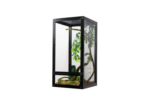 ReptiZoo Deluxe Gaze -Terrarium 40,6x40,6x76,2cm - faltbar (PAC404076) von ReptiZoo