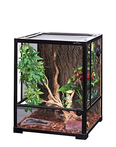 ReptiZoo Glas-Terrarium 45x45x60 cm mit Schwenktüre, zerlegbar - verschickbar! RK0110NS (ohne Inhalt von ReptiZoo