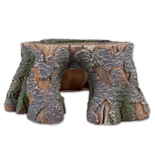 Reptiles Planet - Dekoration Versteck Stamm - 16 x 16 x 7 cm von Reptiles-Planet