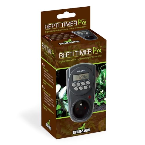 Reptiles-Planet Elektronischer Timer für Repti Timer Pro Terrariennebler, Schwarz, 875862 von Reptiles-Planet