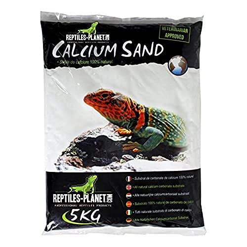 Reptiles Planet - Calcium Sand Sechura Natural – Substrat aus Kalziumsand für Terrarien – 5 kg von Reptiles-Planet